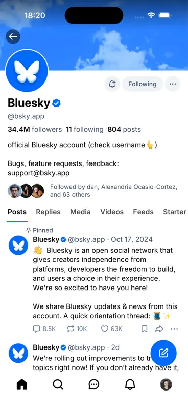 Captured screen for /profile/:name